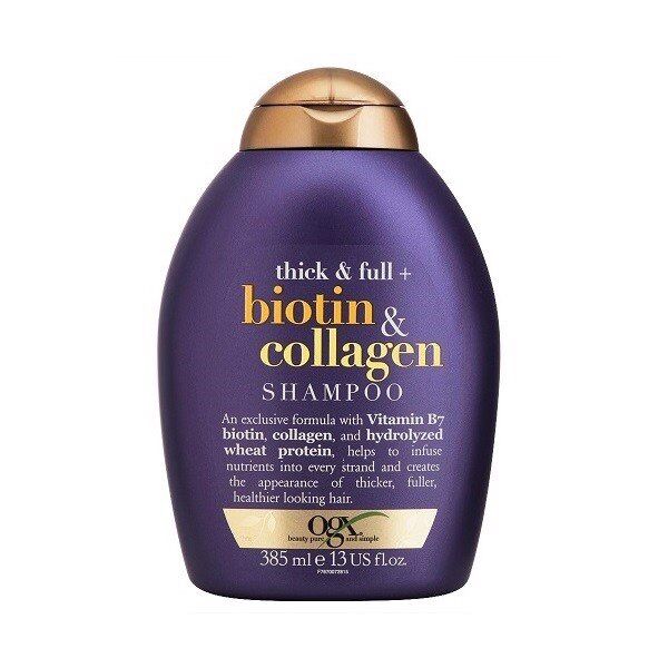 Dầu gội chống rụng tóc ogx biotin & collagen 385ml
