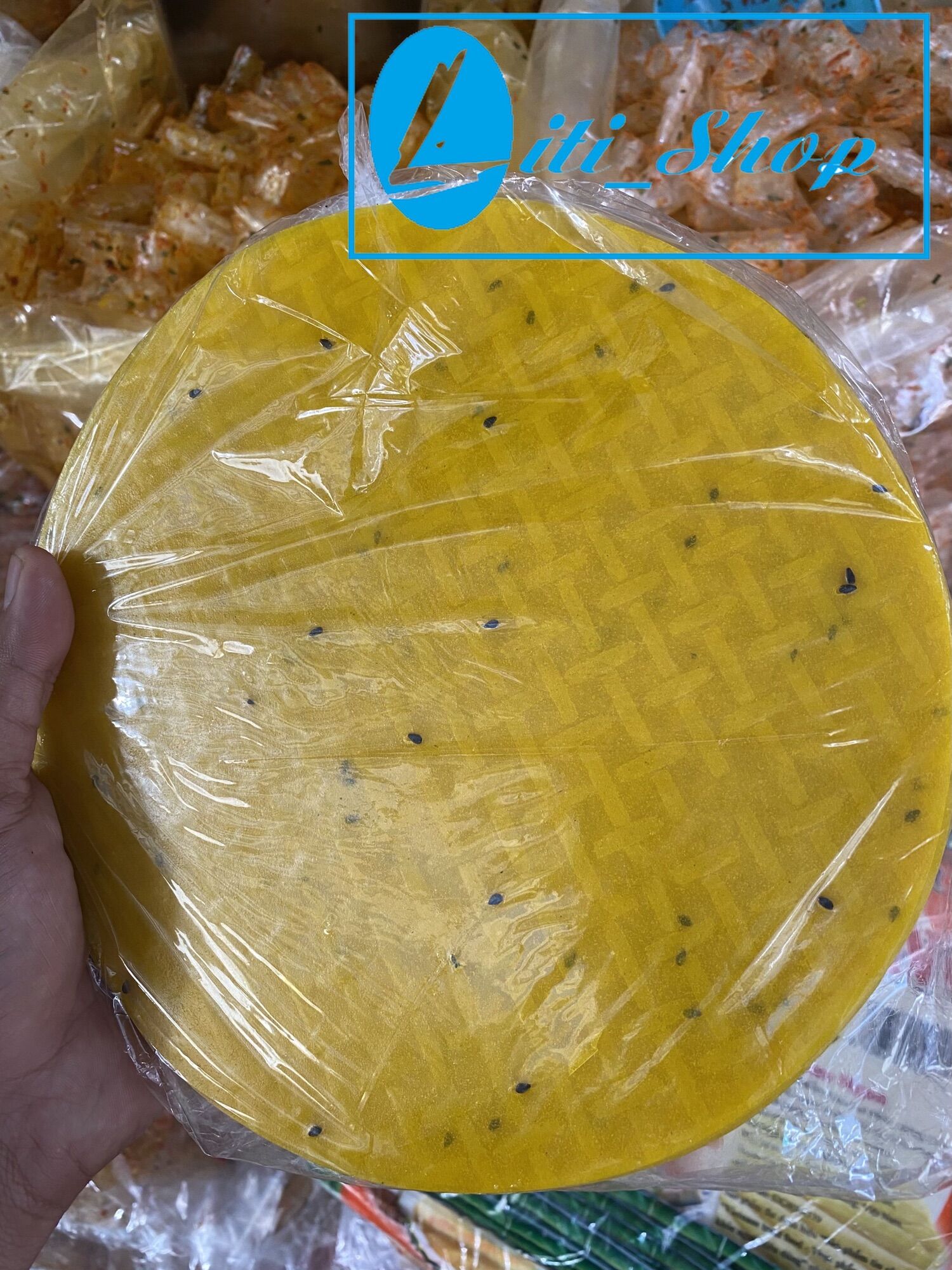Bánh tráng nướng 500gr (nướng với trứng cút)