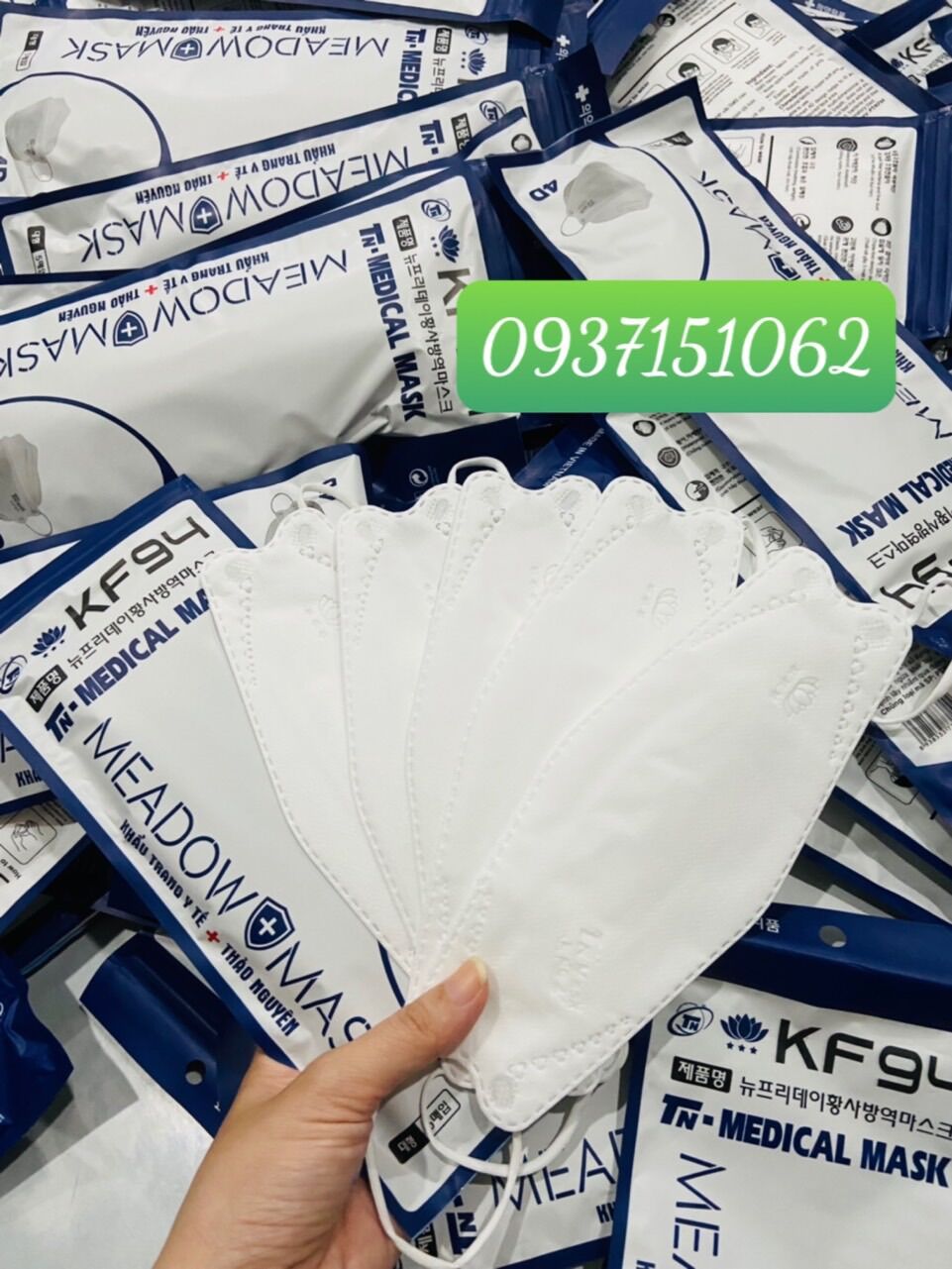Giá sốc - khẩu trang kf94 tn - set 50 cái siêu rẻ