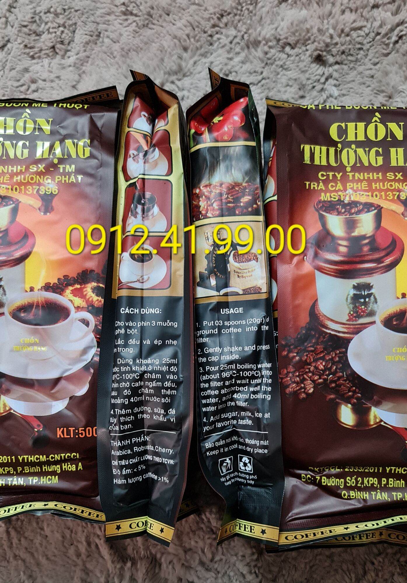 Premium Weasel Coffee (Brown Weasel) 500Gr Package