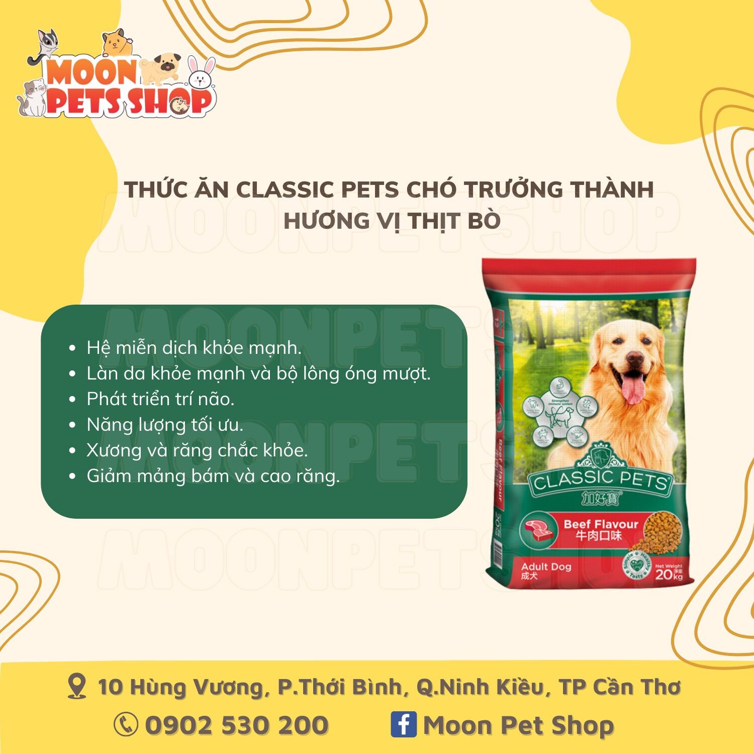 Thức ăn chó Classic 400g
