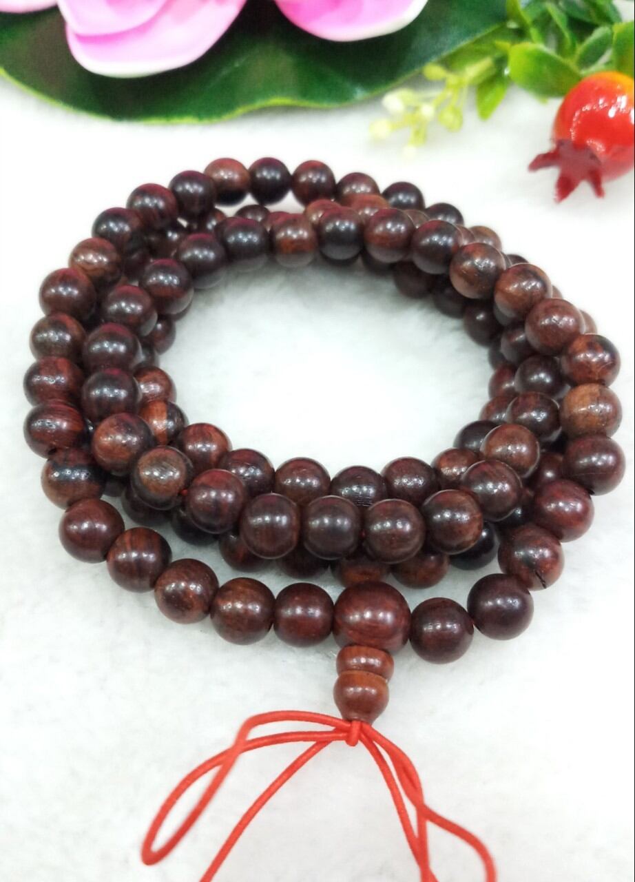 Tràng hạt 108 gỗ sưa đỏ