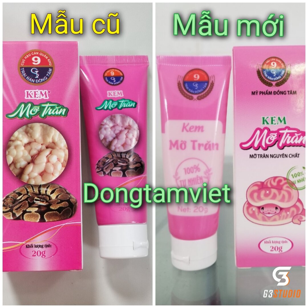 Kem mỡ dưỡng da Đồng Tâm