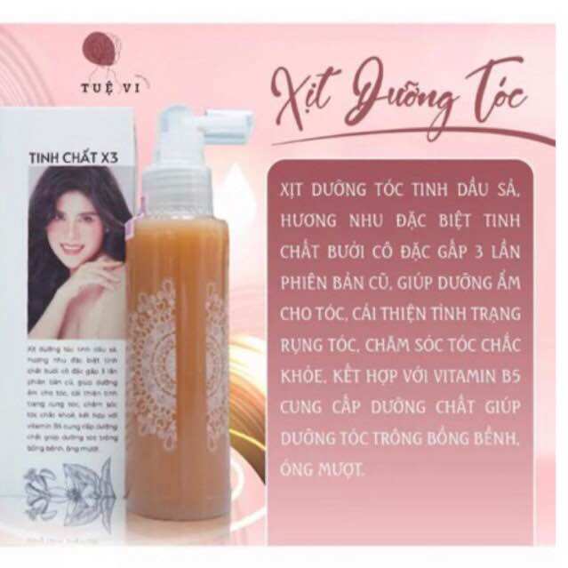 Tinh chất sả bưởi mọc tóc - ngừa rụng tóc tuệ vi infinity 100ml chính hãng