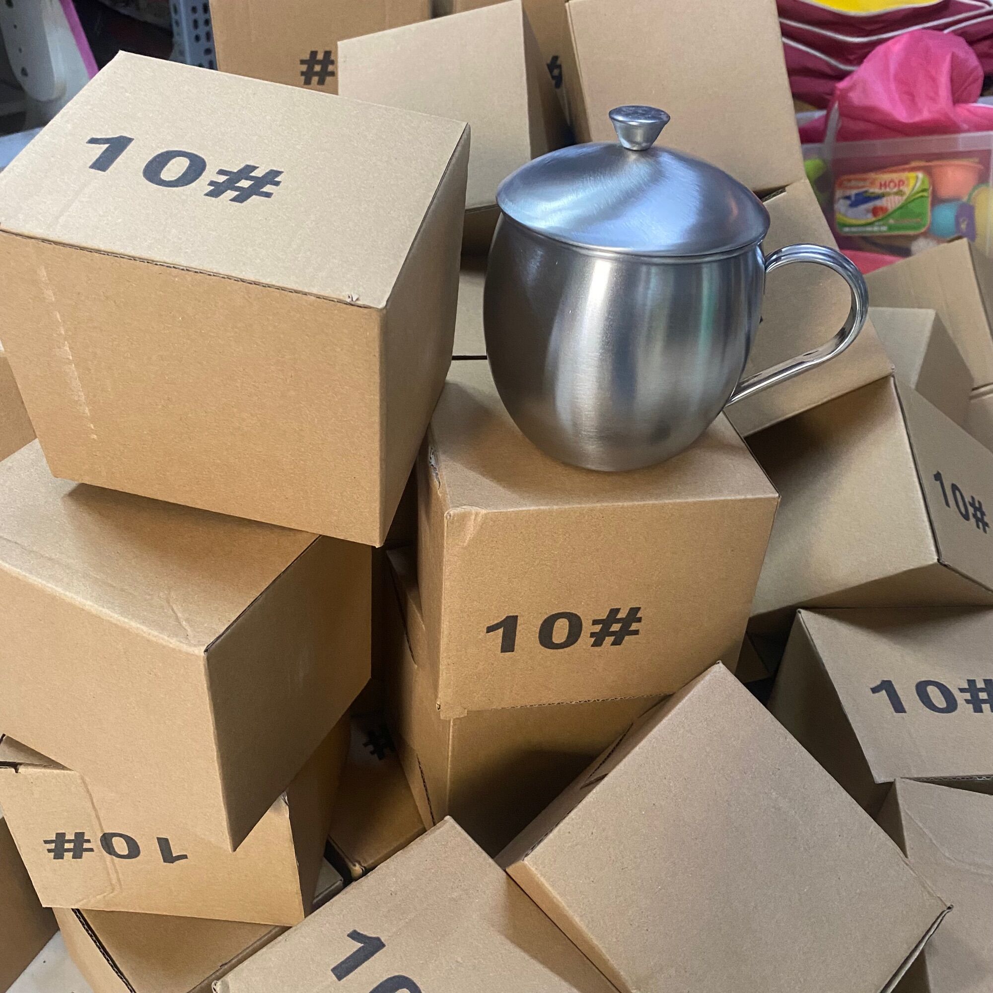 Ca Inox SUS 304. Dung tích 500ml