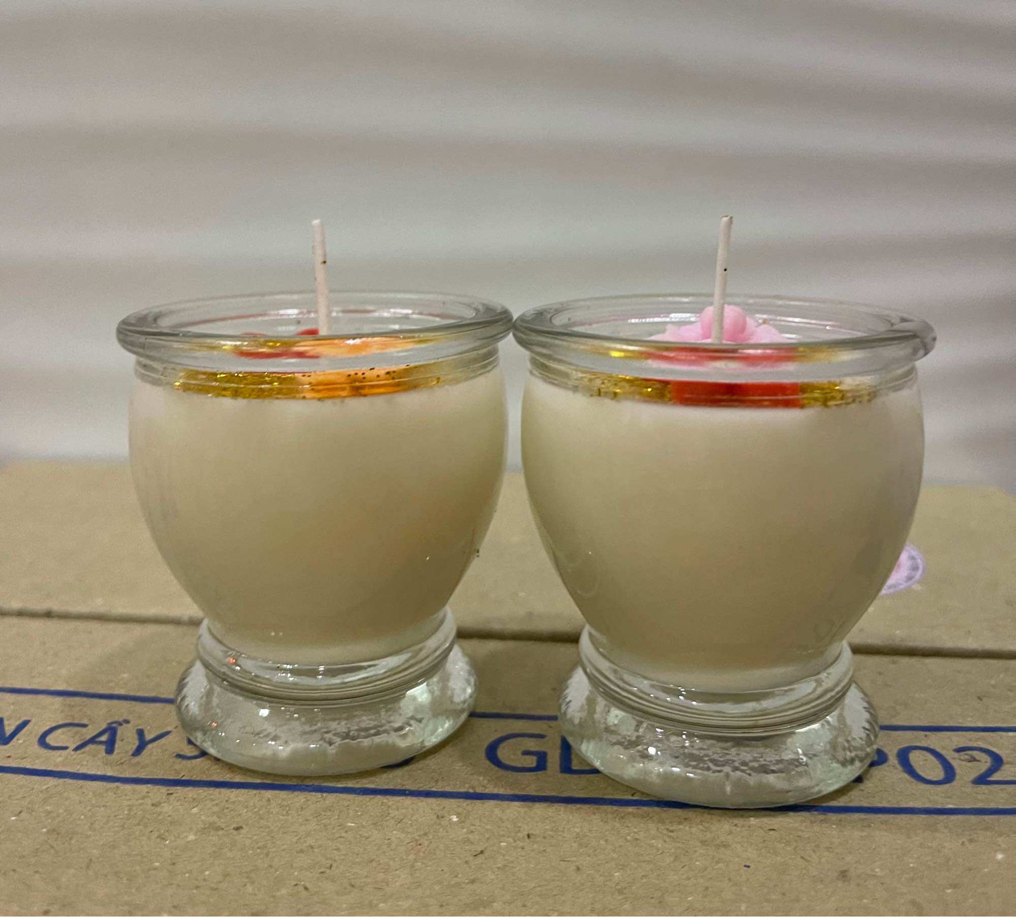 Combo Làm Nến 36 Ly Phúc Lộc 50ML ( Đầy Đủ Nguyên Liệu Làm Nến)