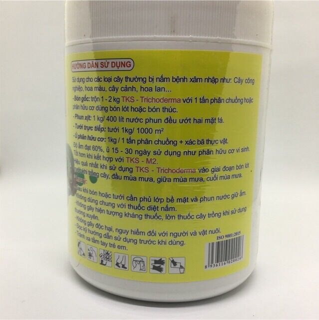 TRICHODERMA _ NẤM ĐỐI KHÁNG DẠNG BỘT LOẠI HỘP 1KG