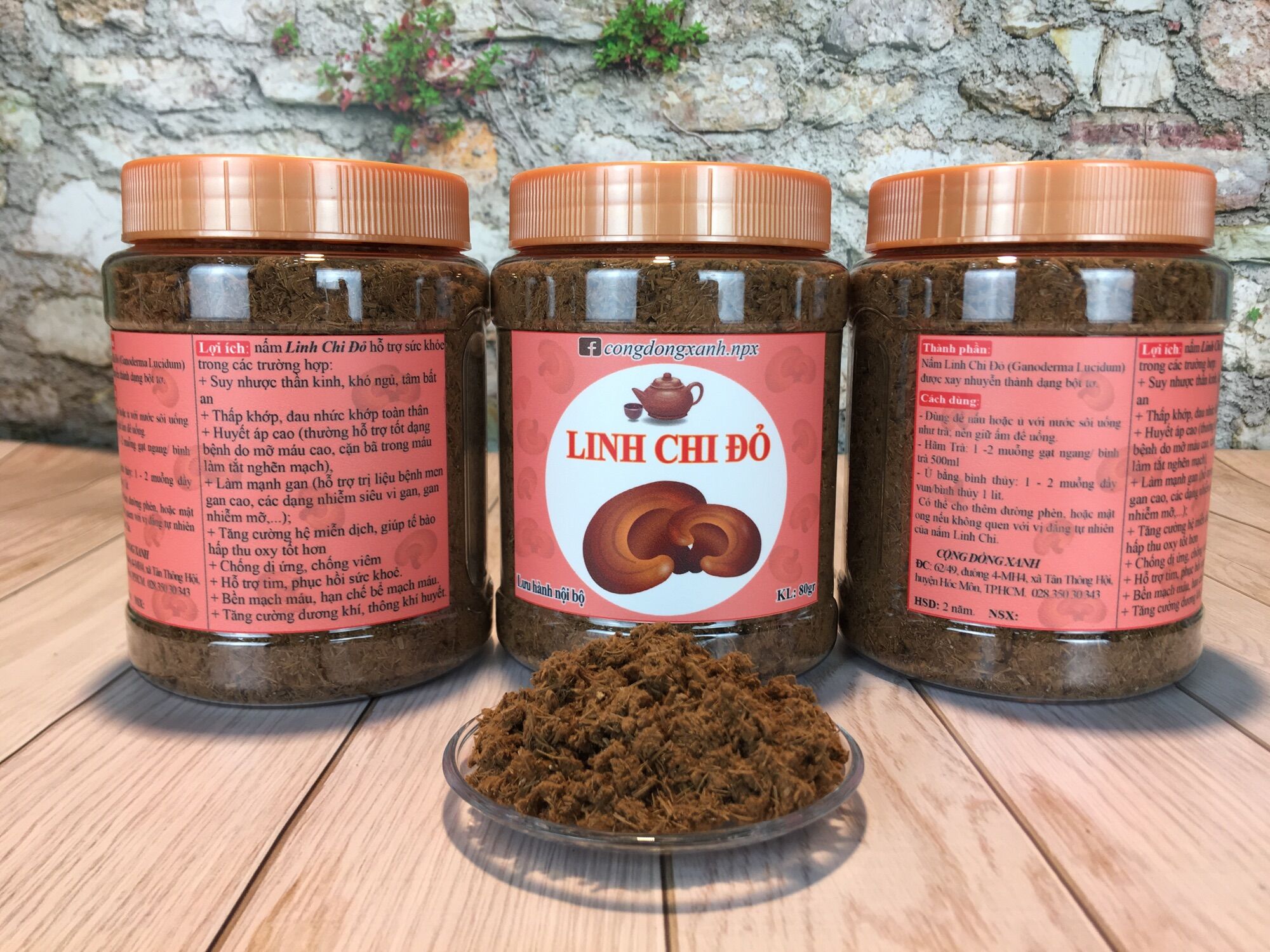 NẤM LINH CHI (Bột Tơ)