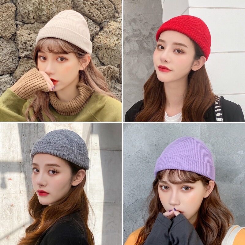 Nón Len Trơn Beanie Hàn Quốc Unisex DAPPERMAN