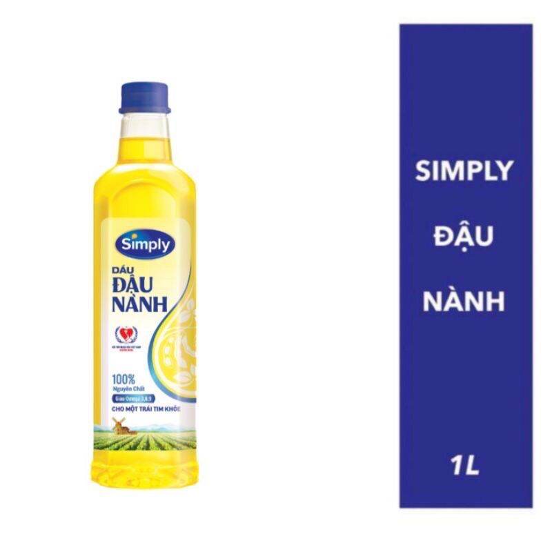 Dầu đậu nành Simply 1 lít