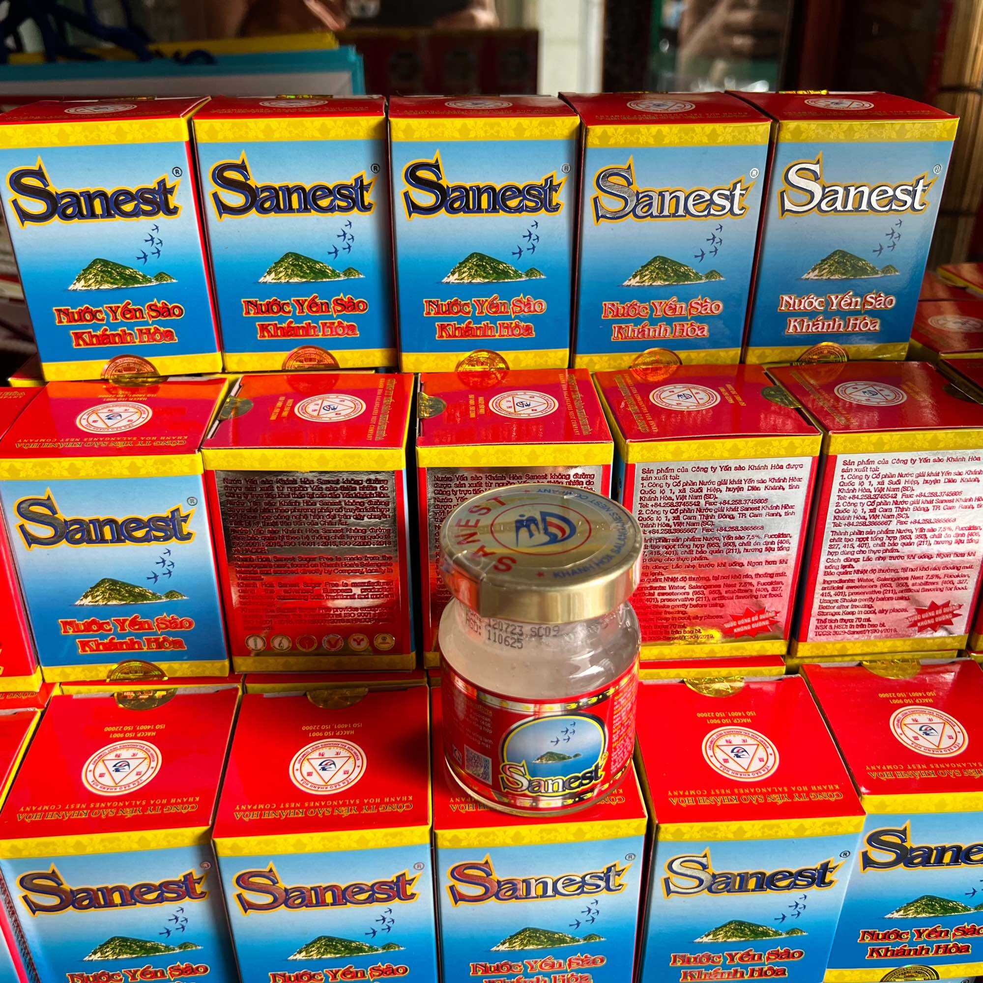 nước yến sào Sanest 70ml 10 lọ