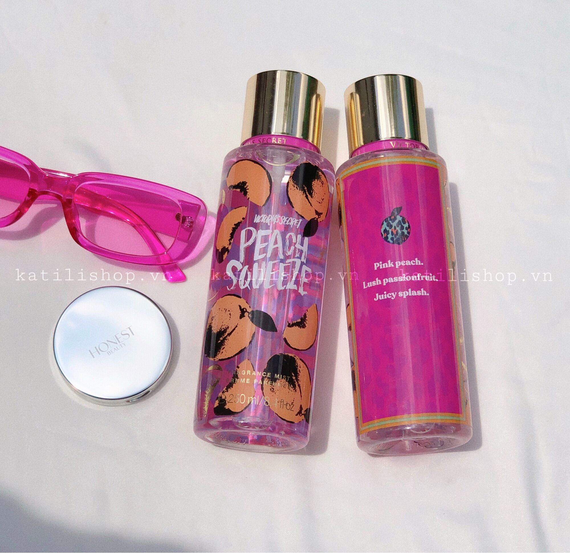 [HÀNG THÁI] Xịt thơm Body Mist Victorias Secret Peach Squeeze