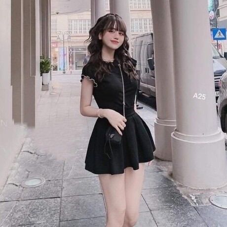 [HCM]ÁO CROPTOP VIỀN CỔ TRÒN