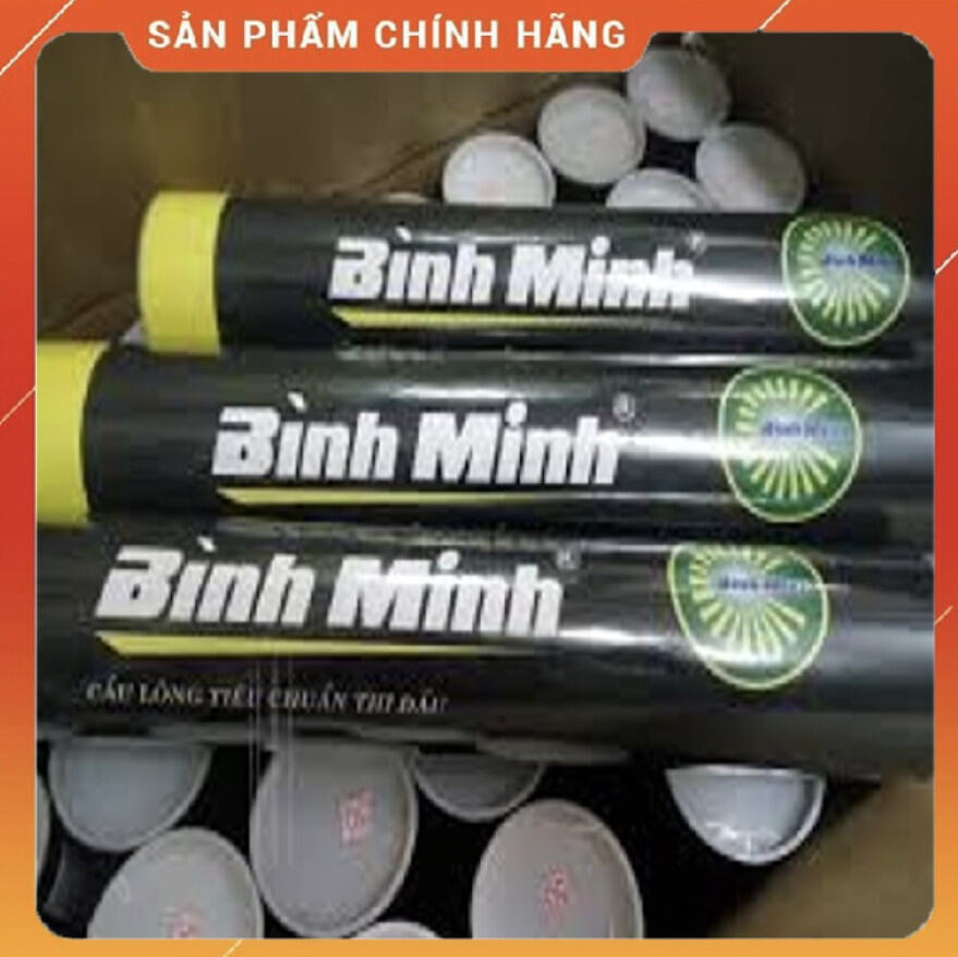 Ảnh thật Chính hãng Quả cầu lông Bình Minh - hộp 12 quả