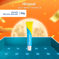 Gel cải thiện sẹo vừa sẹo lõm sẹo thâm Hiruscar 20g