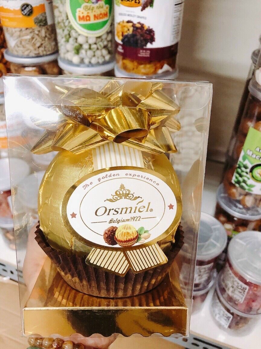 Quả cầu đỏ vàng Socola Orsmiel