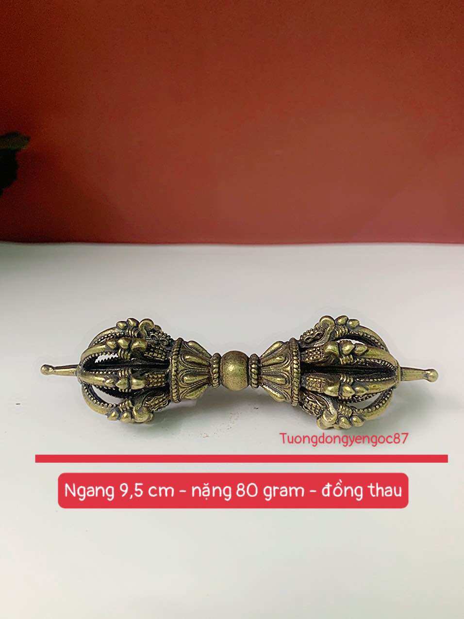 Chày kim cang 8 chấu đồng