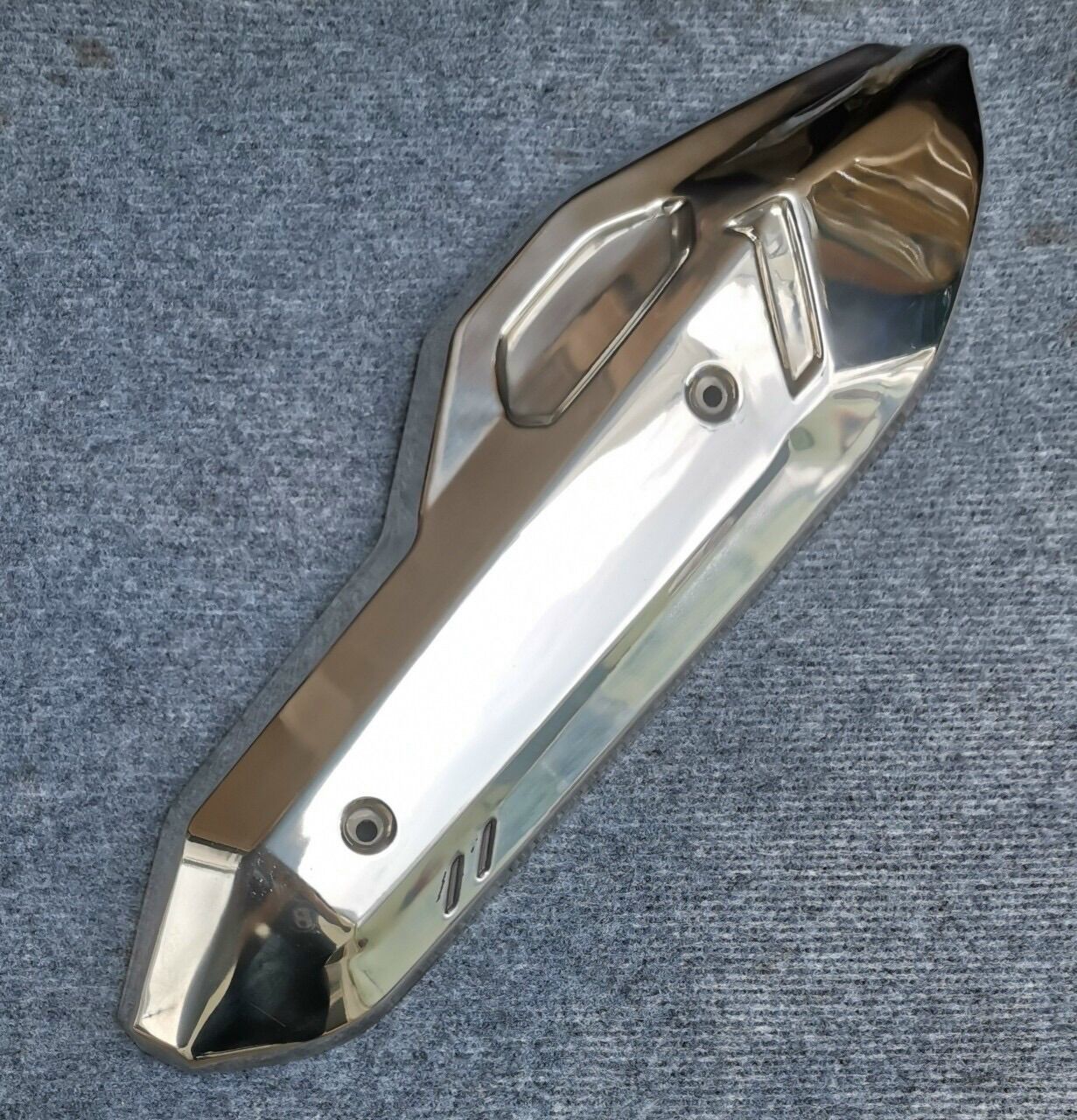 Ốp pô , che pô ariblade 125-160 đời 2022-2023 inox xịn