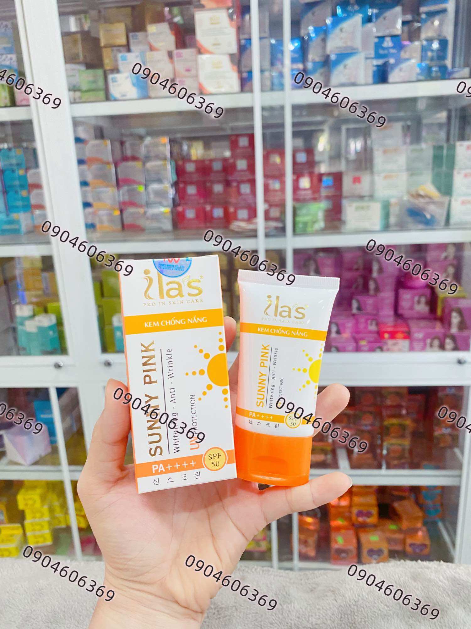 Kem Chống Nắng ILAS SUNNY PINK 60ml
