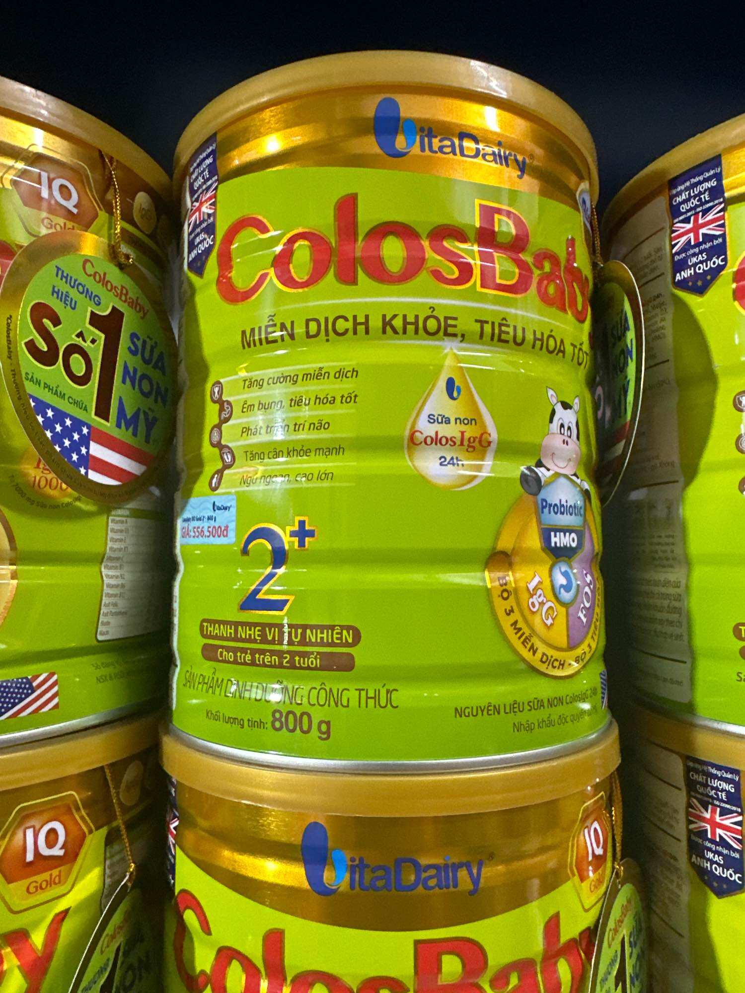 Sữa colos bio gold 2+ 800g date mới 10/2025