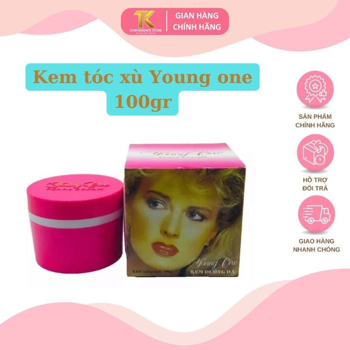 Kem cô gái tóc xù lớn 100g, kem yong one Công Ty Thiện Châu 100g