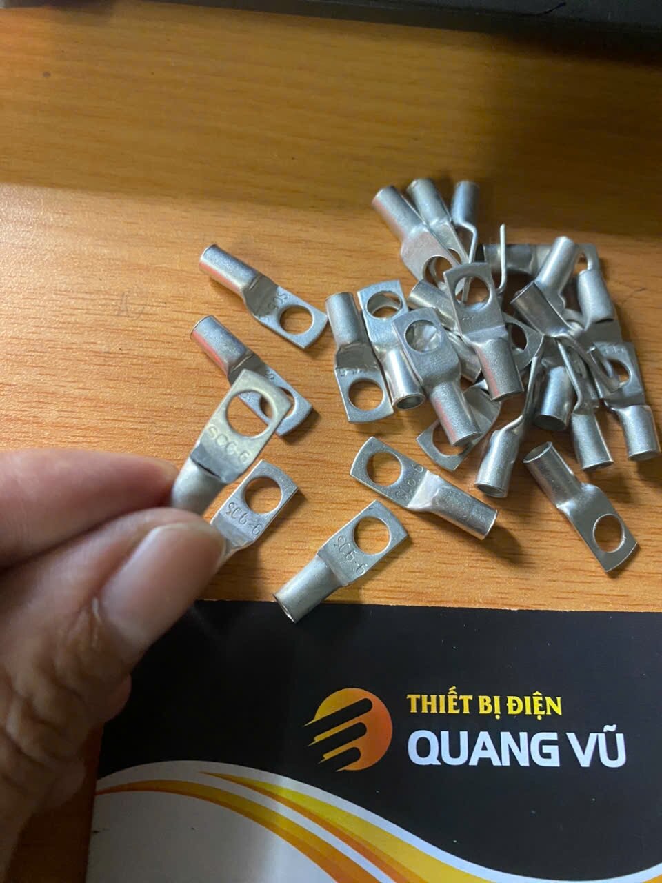 Combo 20 đầu cos SC 6_6 đồng mạ kẽm ,chất lượng