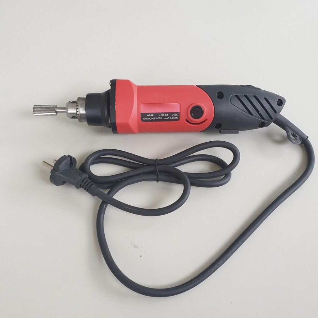 Máy mài khuôn 500W tặng 1 đôi chổi than ĐẦU KẸP 3 chấu 6mm