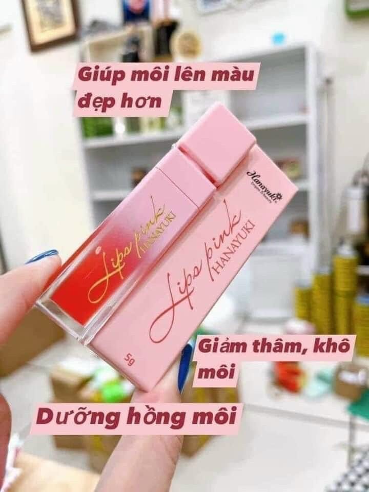 [CHÍNH HÃNG] SON DƯỠNG HỒNG MÔI HANAYUKI