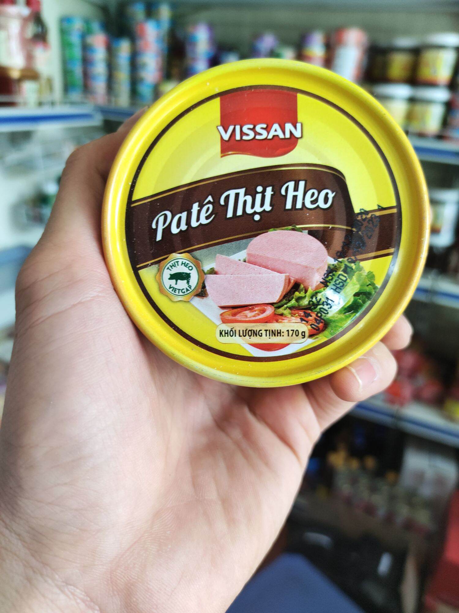 Pate | thịt heo | Vissan | 170g