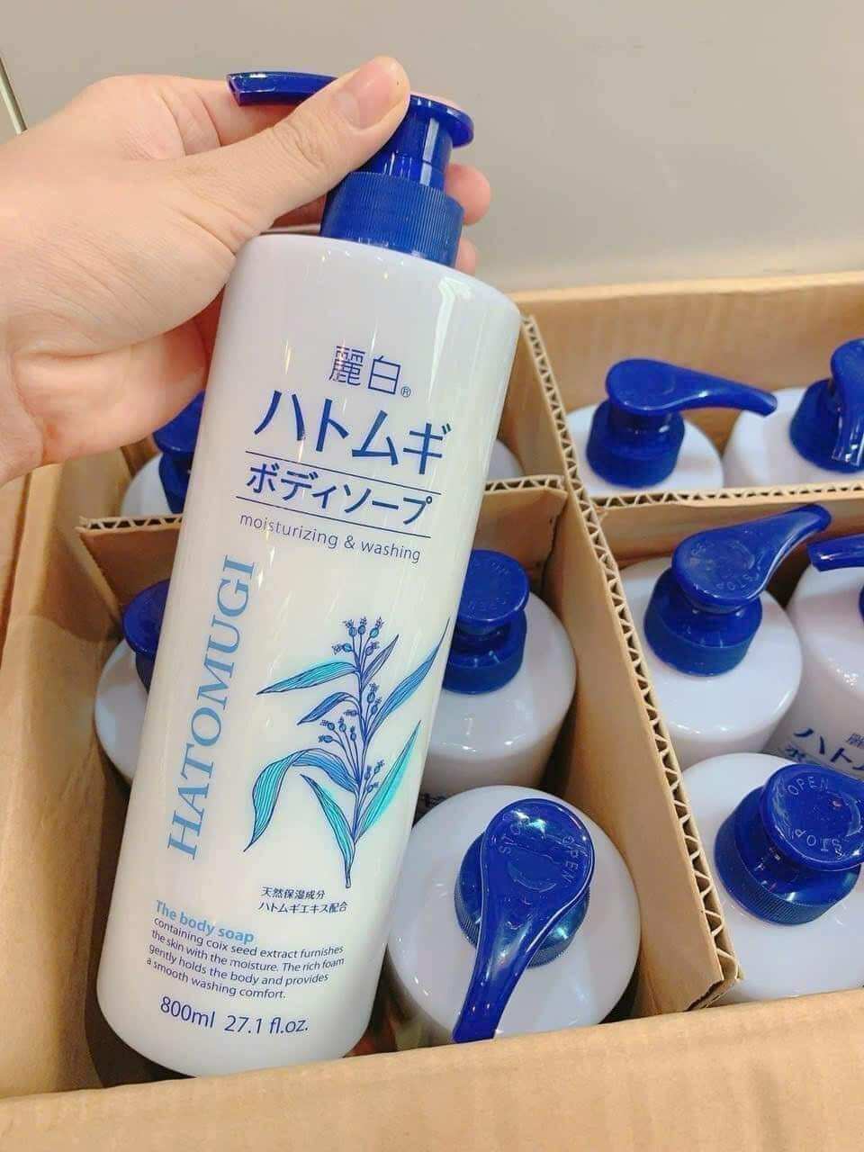 Sữa tắm hatomugi 800ml
