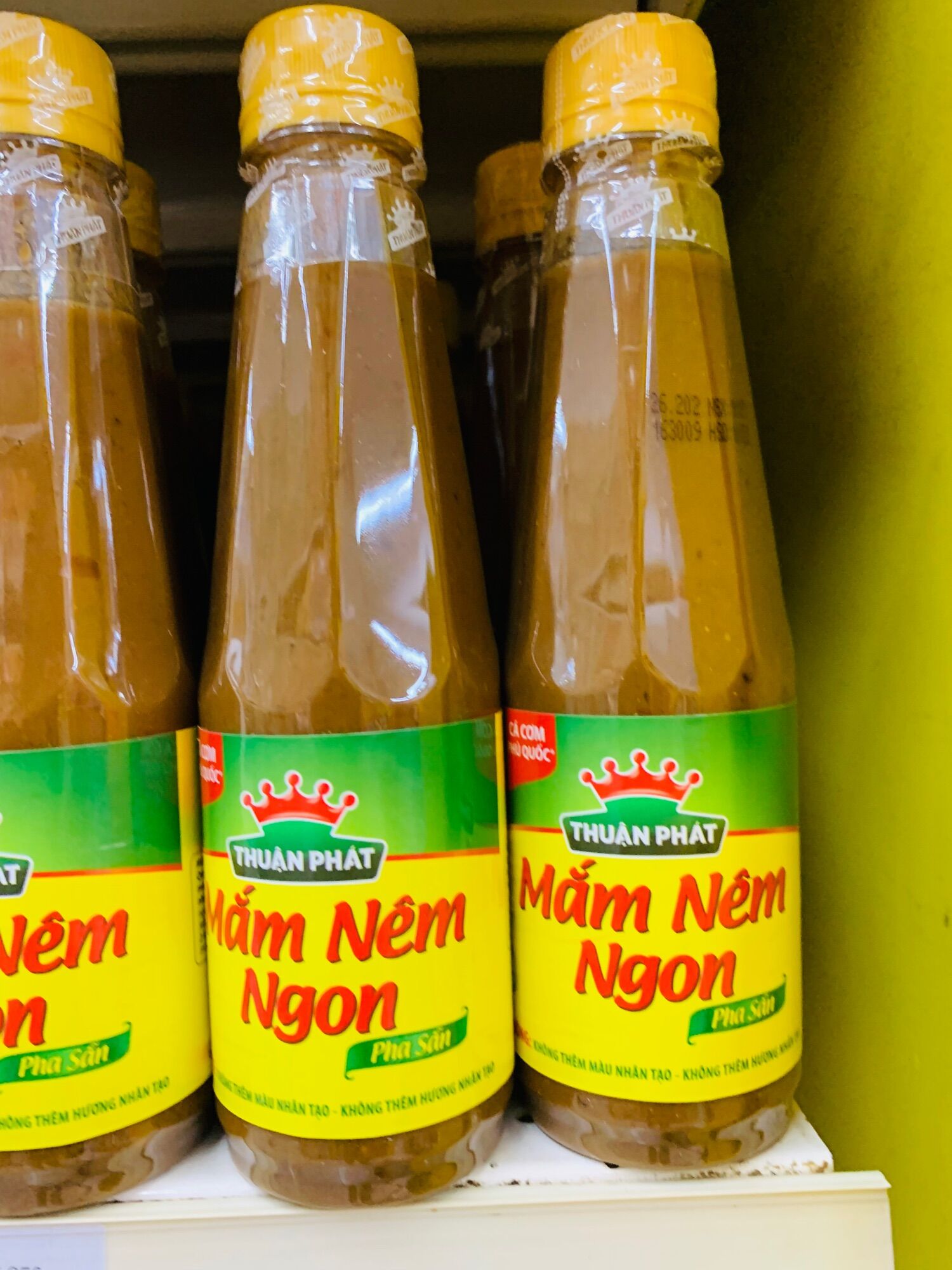Mắm nêm đủ loại