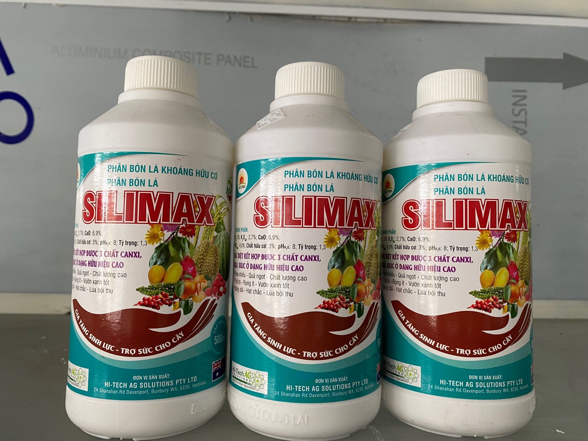 [ Hàng chính hãng Lộc Trời ] Phân bón lá hữu cơ SILIMAX chai 500ml