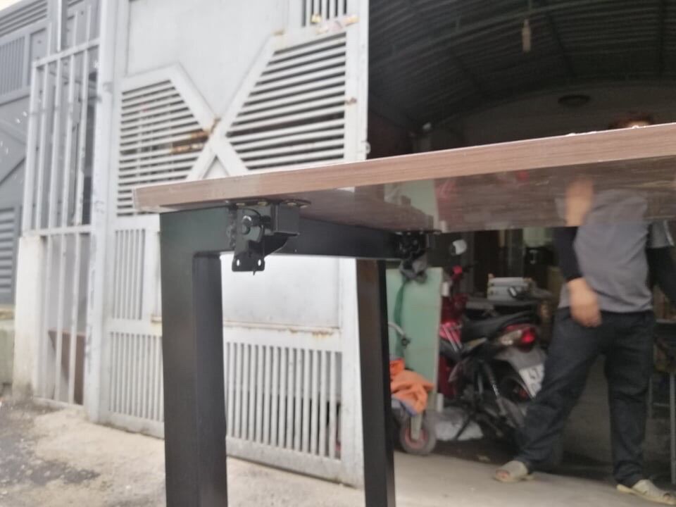 Bàn làm việc gấp gọn (50*100 cao 75cm) gỗ MDF chống ẩm