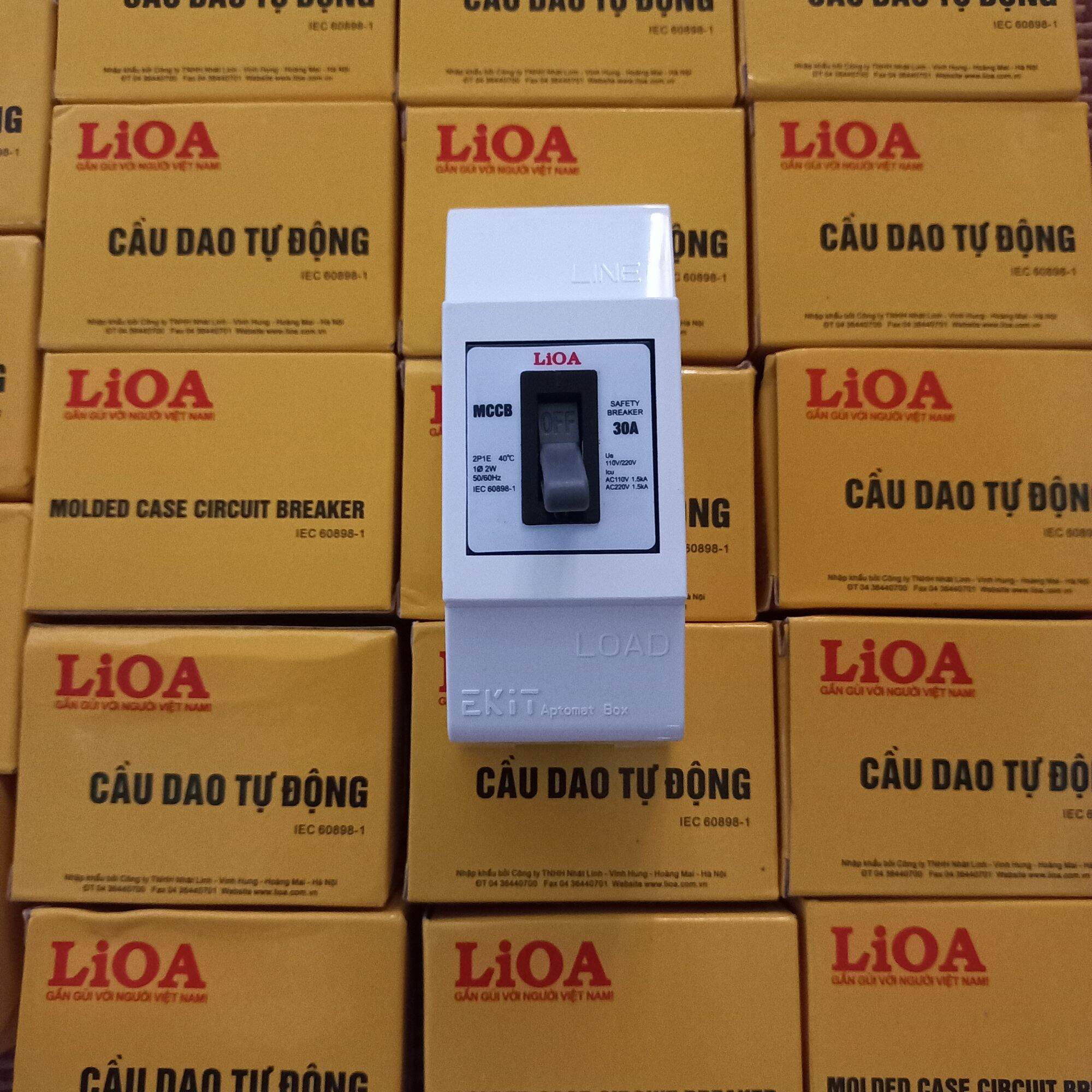 Atomat cầu dao tự động Lioa 30A