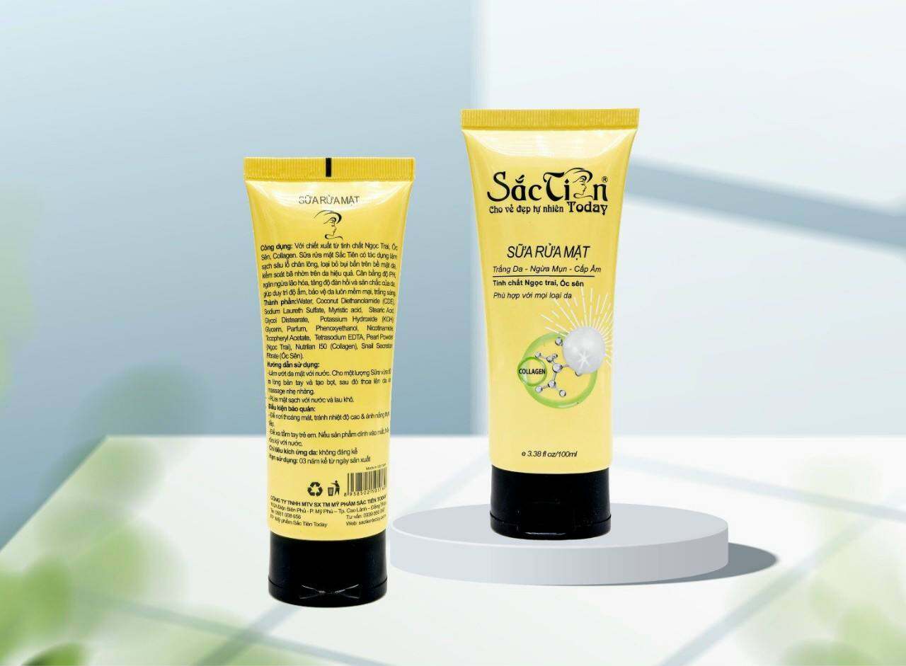 Sữa rửa mặt sắc tiên today mẫu mới 67