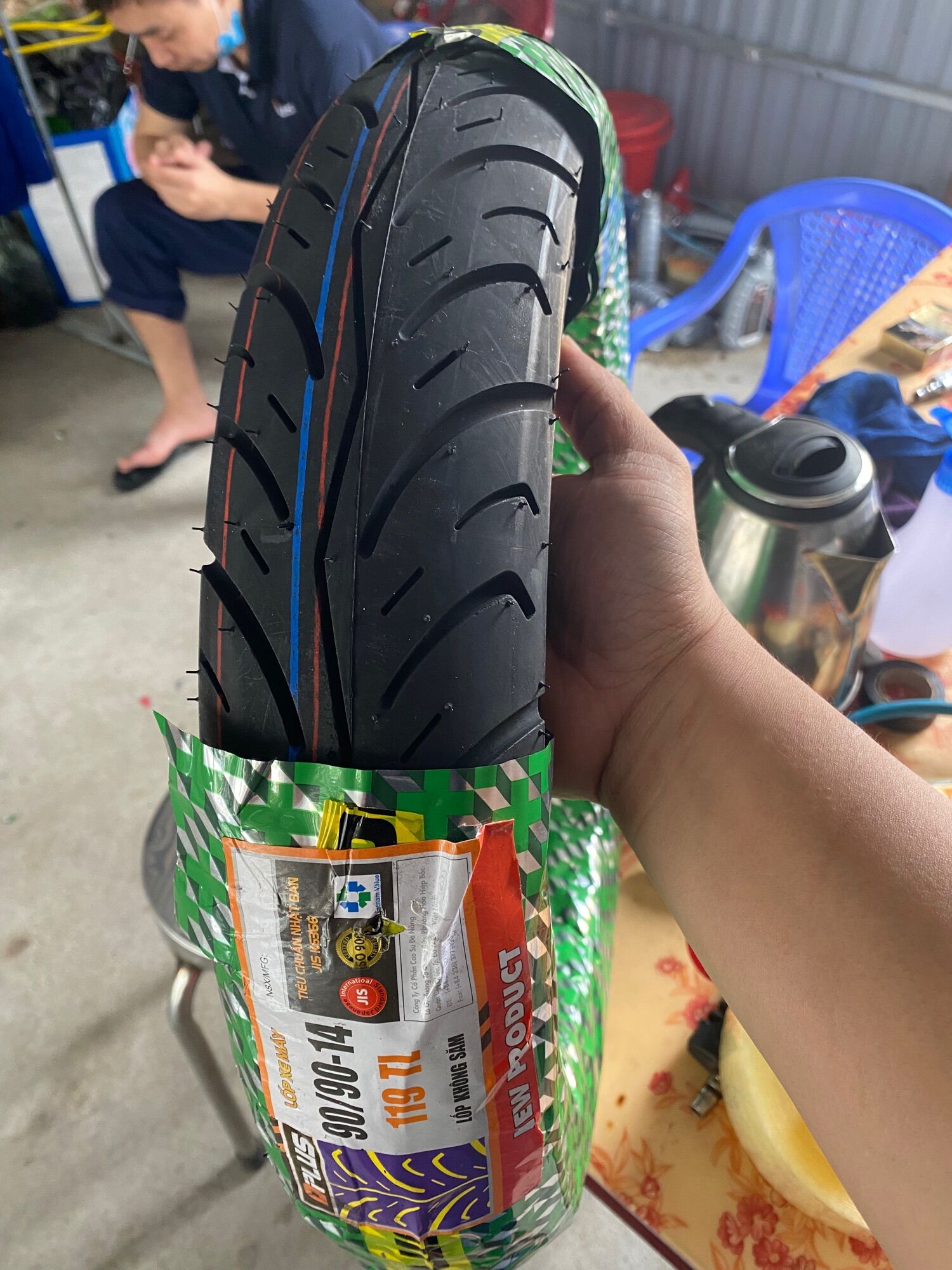 Vỏ (lốp) Honda Airblade, Vision DPlus không ruột