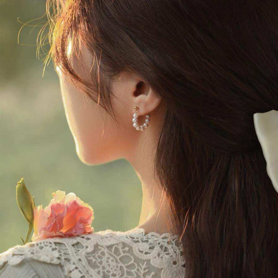 HOA TAI NGỌC TRAI THẬT XINH ĐẸP