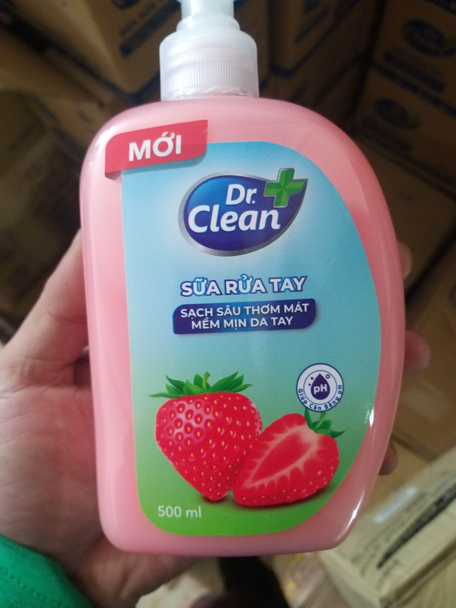 Nước rửa tay dr.clean 500ml