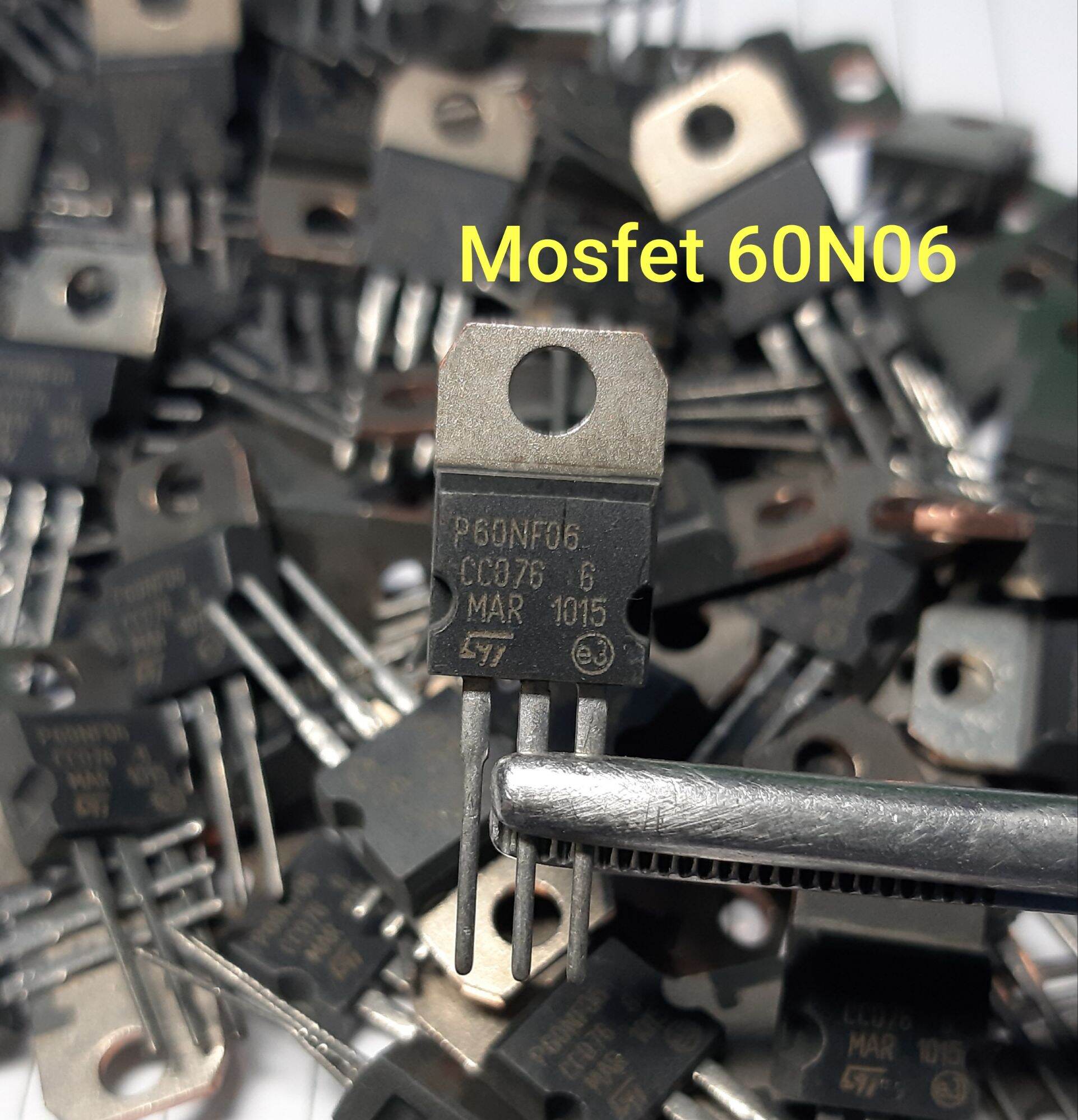 Mosfet 60N06 HÀNG MỚI TỐT(bộ 10 fet)