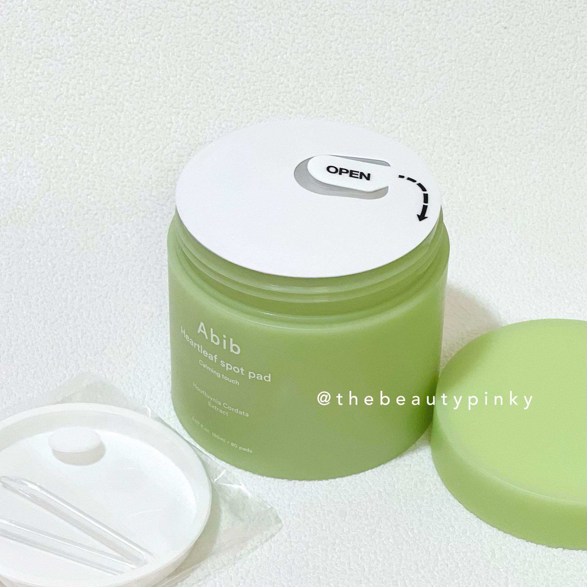 [Tách set chính hãng] Nước hoa hồng dạng miếng ABIB Heartleaf Spot Pad Calming Touch