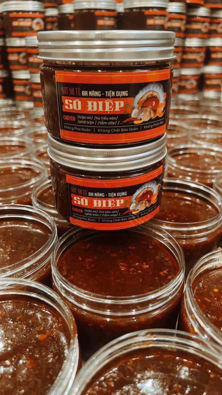 Sốt Sò Điệp Sate hộp 300-350gr
