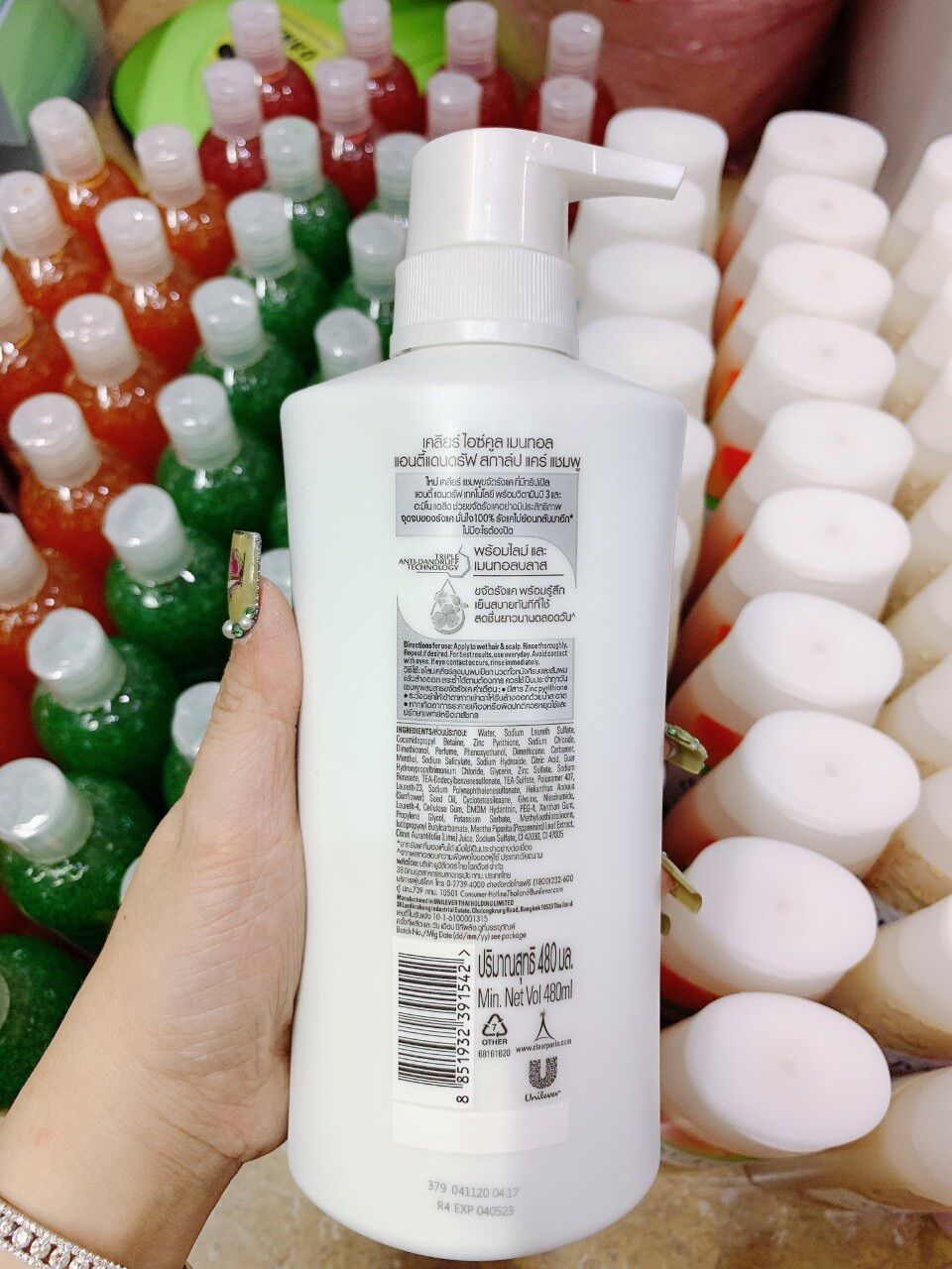 Dầu gội Clear 450ml thái lan