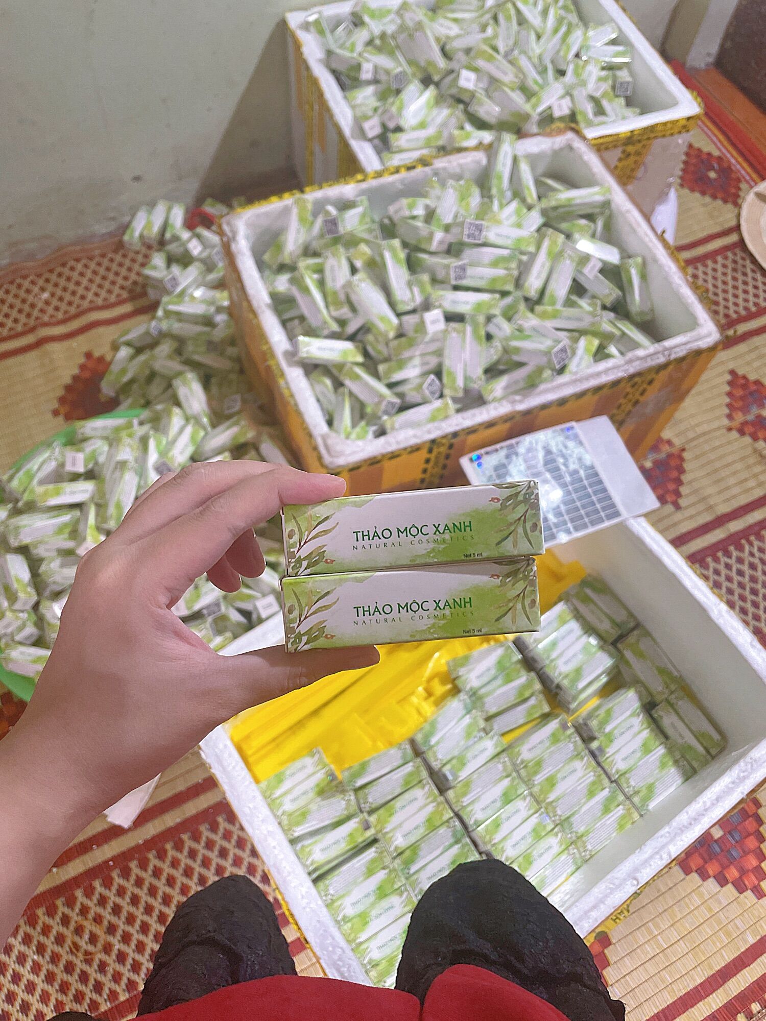[Sẵn Hàng] 5 lọ Thảo Mộc Xanh 5ml
