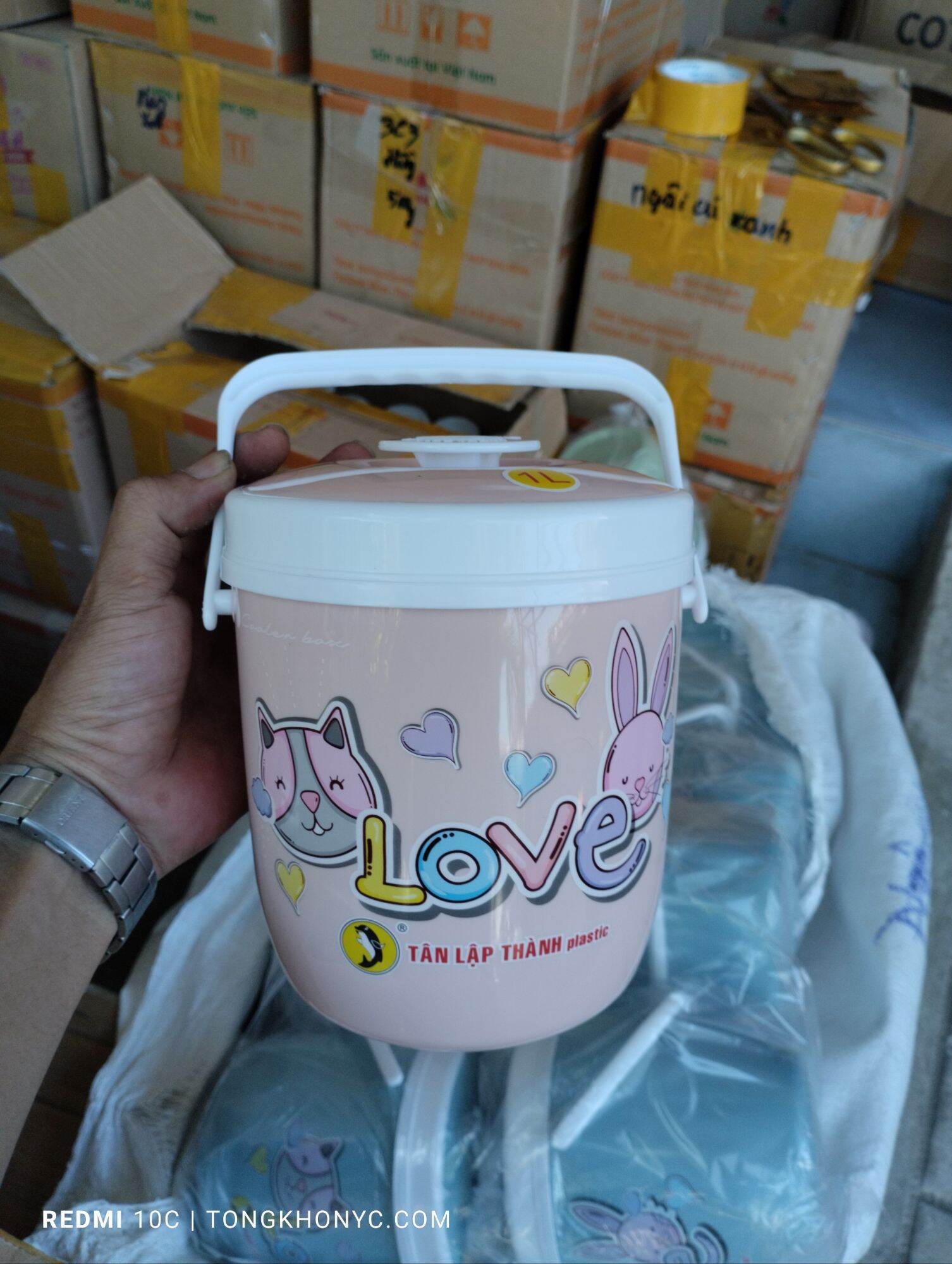 Bình Đá Mini 1L Giữ Nhiệt Tân Lập Thành Hot Trend
