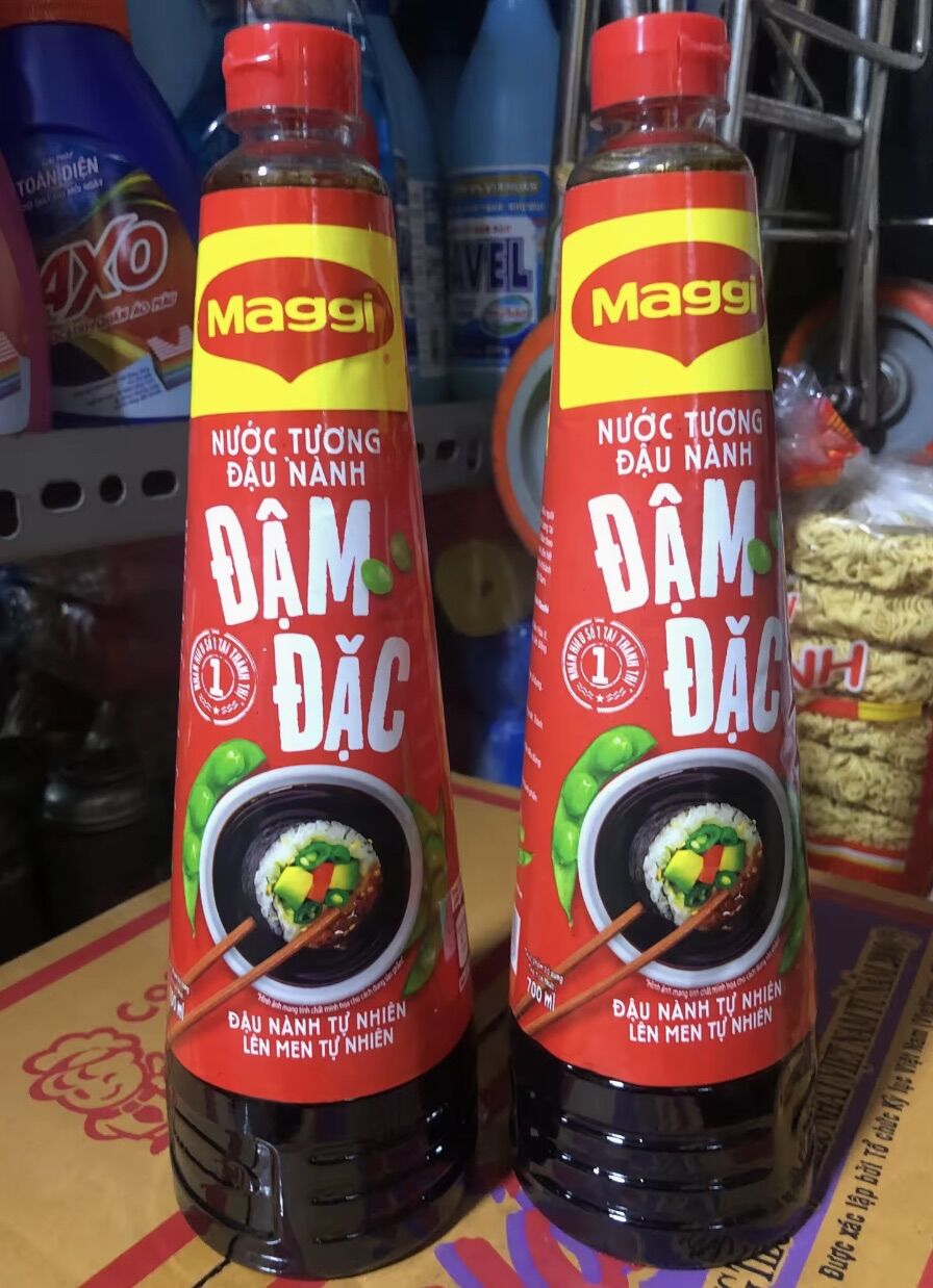 Nước tương Maggi đậm đặc chai 750ml