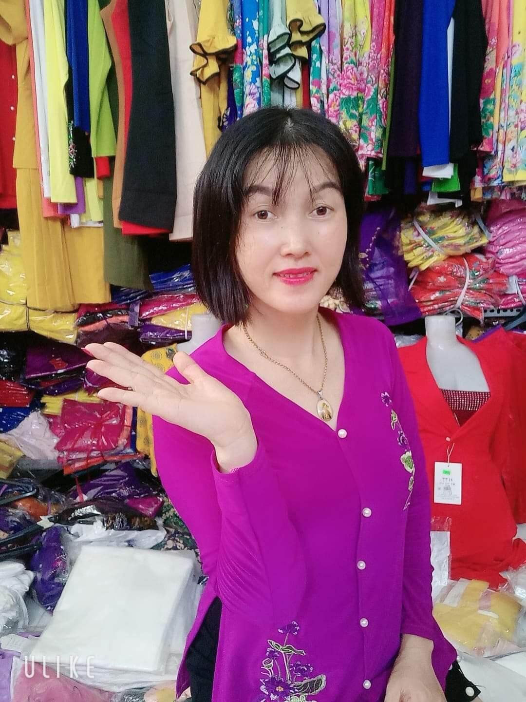 áo bà ba thêu hoa sen không có quần