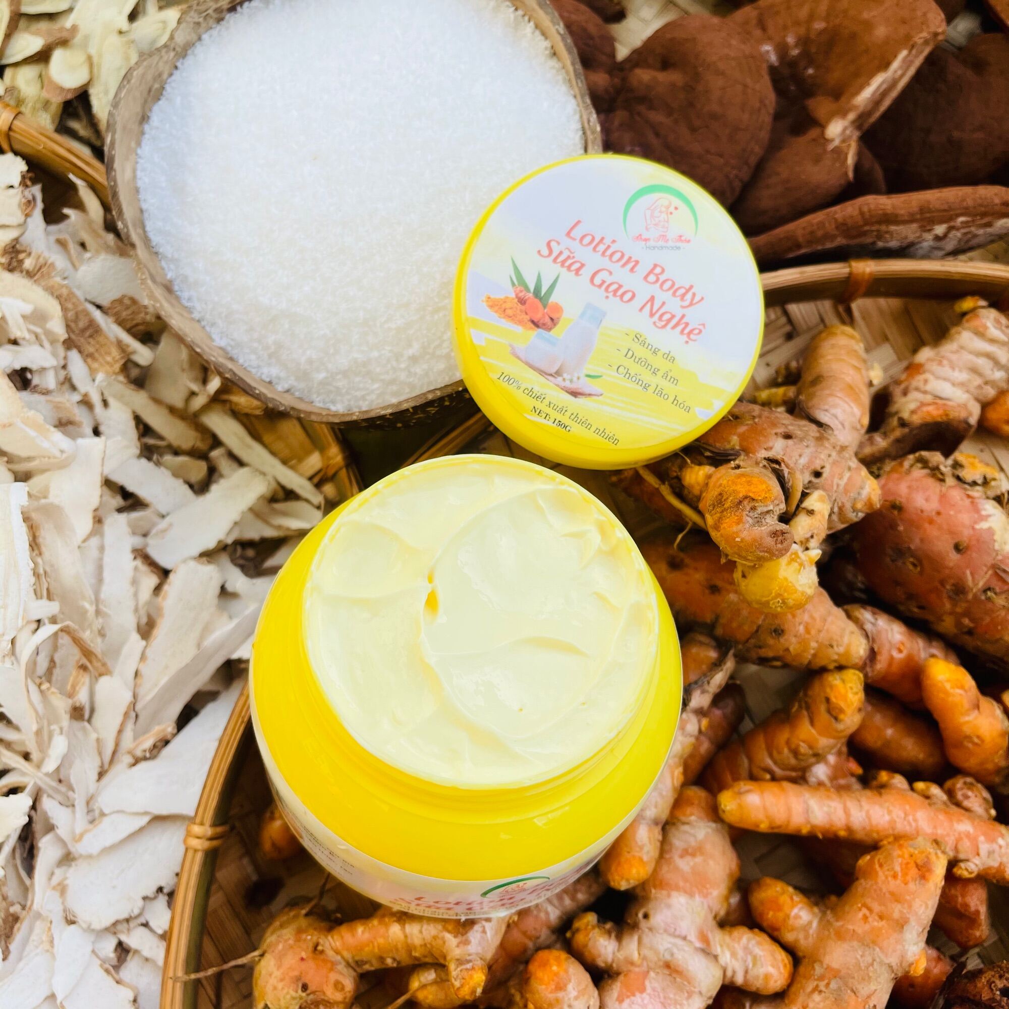 [Hcm]Lotion Body Sữa Gạo Nghệ