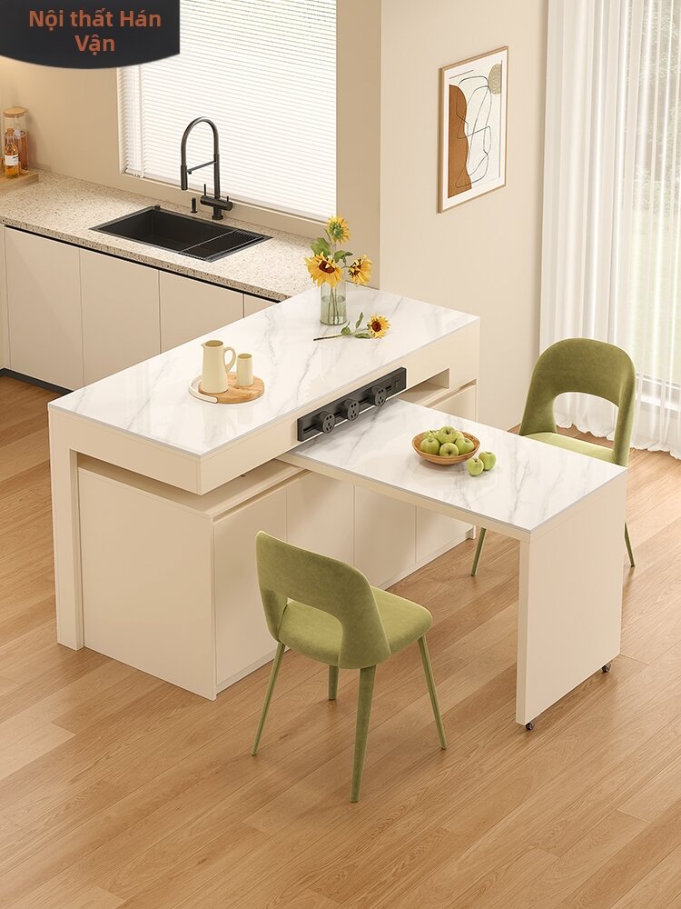 HANYUAN | Customizable Expandable Rotating Island Kitchen Cabinet Giá 33,479,000 Đồng*Miễn phí vận chuyển