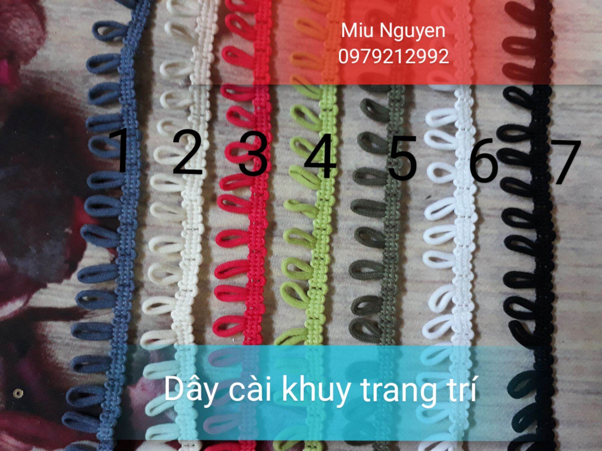 Dây cài khuy loại xịn