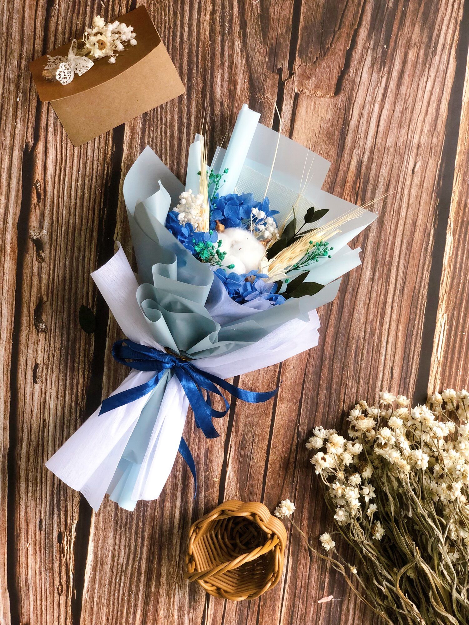 Bó hoa khô cao cấp